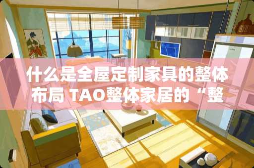 什么是全屋定制家具的整体布局 TAO整体家居的“整体”是什么意思