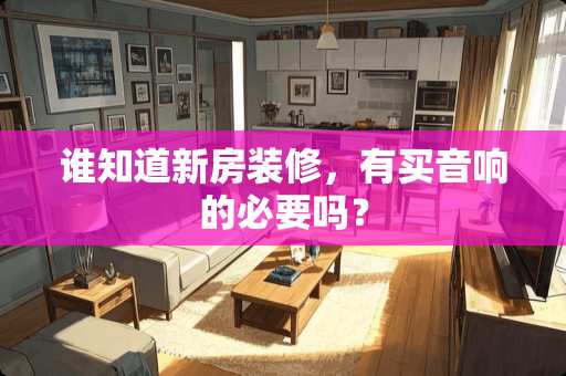 谁知道新房装修，有买音响的必要吗？