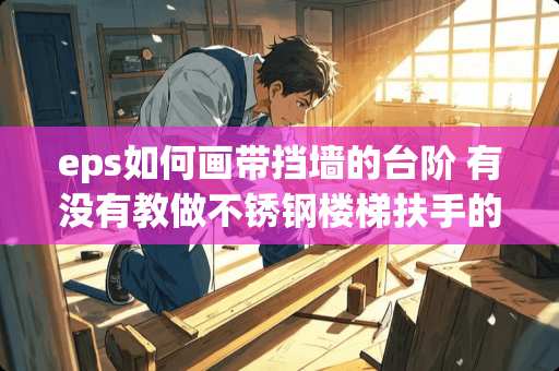 eps如何画带挡墙的台阶 有没有教做不锈钢楼梯扶手的视频，或者书籍也可以