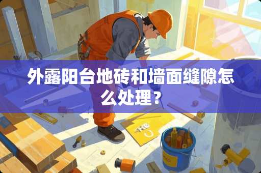 外露阳台地砖和墙面缝隙怎么处理？