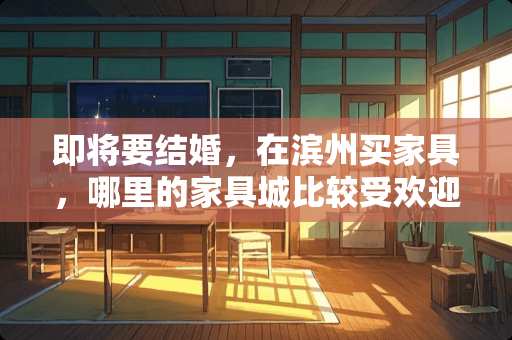 即将要结婚，在滨州买家具，哪里的家具城比较受欢迎，家具品牌比较齐全啊 滨州二手家具市场在哪里