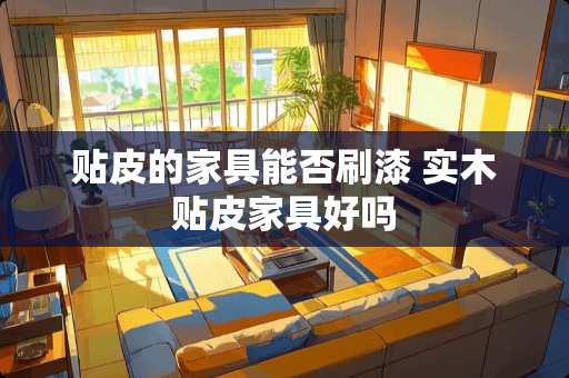 贴皮的家具能否刷漆 实木贴皮家具好吗