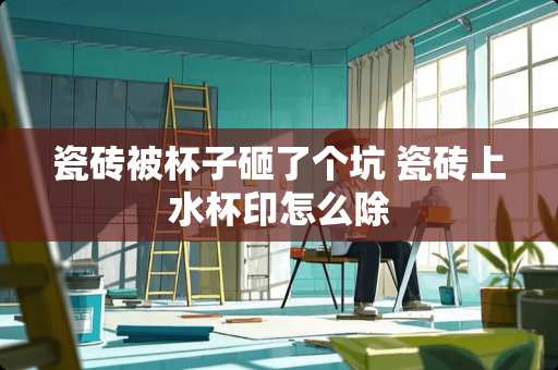 瓷砖被杯子砸了个坑 瓷砖上水杯印怎么除