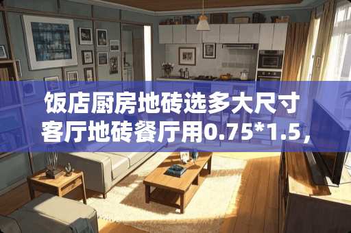 饭店厨房地砖选多大尺寸 客厅地砖餐厅用0.75*1.5，卧室用0.8*0.8可以吗
