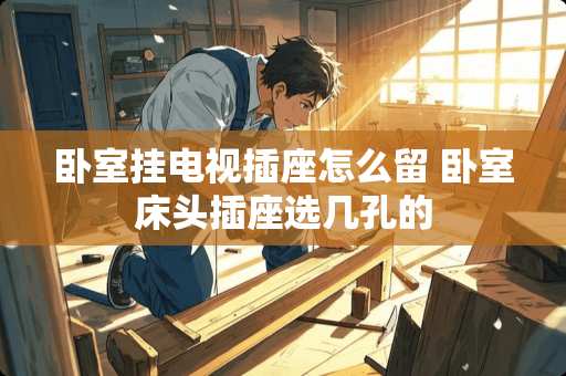 卧室挂电视插座怎么留 卧室床头插座选几孔的