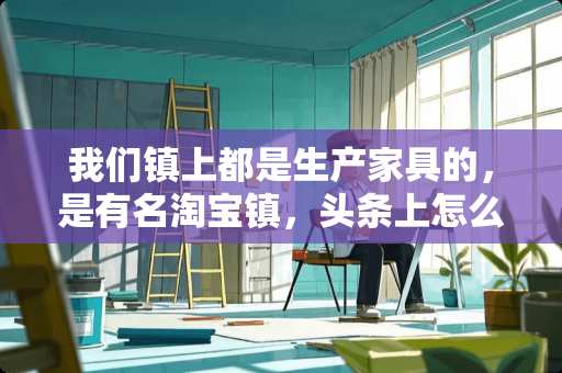 我们镇上都是生产家具的，是有名淘宝镇，头条上怎么才能把这些优质货源推荐给大家呢 什么样的家具是优质家具