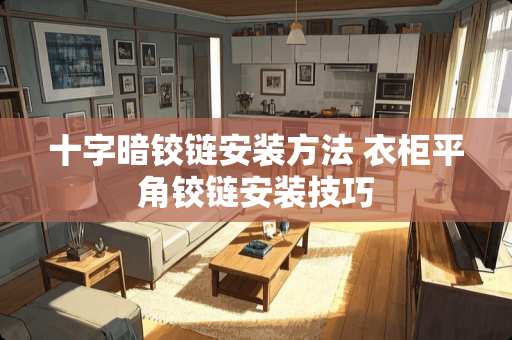 十字暗铰链安装方法 衣柜平角铰链安装技巧