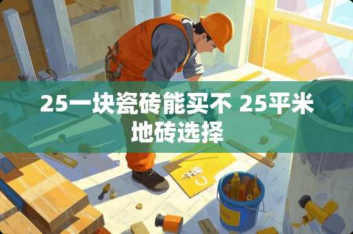 25一块瓷砖能买不 25平米地砖选择