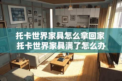 托卡世界家具怎么拿回家 托卡世界家具满了怎么办