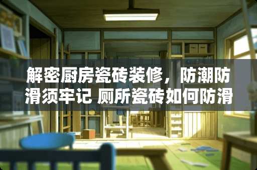 解密厨房瓷砖装修，防潮防滑须牢记 厕所瓷砖如何防滑防潮