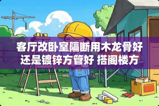 客厅改卧室隔断用木龙骨好还是镀锌方管好 搭阁楼方钢入墙多长