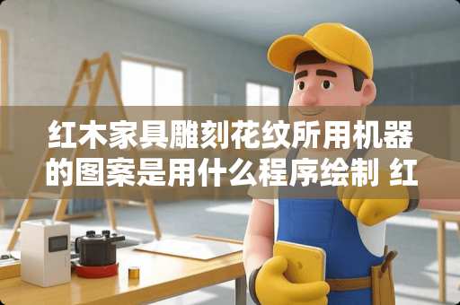 红木家具雕刻花纹所用机器的图案是用什么程序绘制 红木家具打磨需要哪些步骤