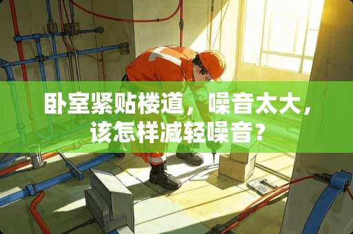 卧室紧贴楼道，噪音太大，该怎样减轻噪音？