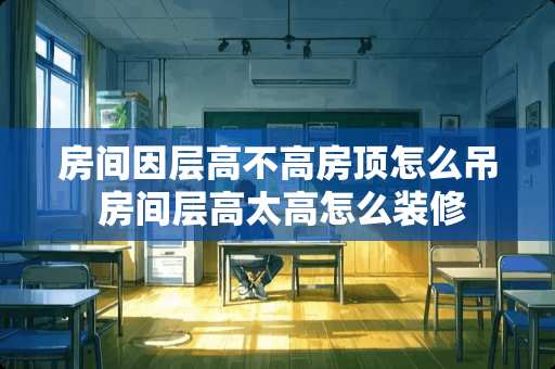 房间因层高不高房顶怎么吊 房间层高太高怎么装修