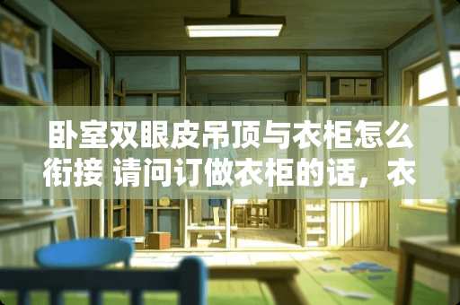 卧室双眼皮吊顶与衣柜怎么衔接 请问订做衣柜的话，衣柜后面要不要刷白和贴壁纸