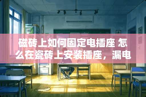 磁砖上如何固定电插座 怎么在瓷砖上安装插座，漏电て