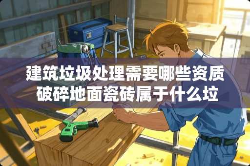 建筑垃圾处理需要哪些资质 破碎地面瓷砖属于什么垃圾