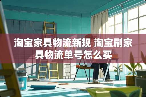 淘宝家具物流新规 淘宝刷家具物流单号怎么买