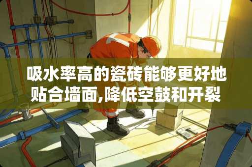 吸水率高的瓷砖能够更好地贴合墙面,降低空鼓和开裂现象 瓷砖45度对角怎么贴合