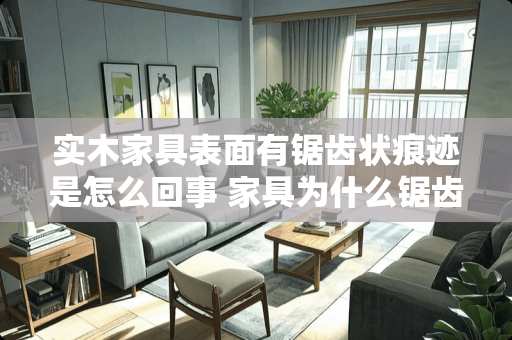 实木家具表面有锯齿状痕迹是怎么回事 家具为什么锯齿拼接