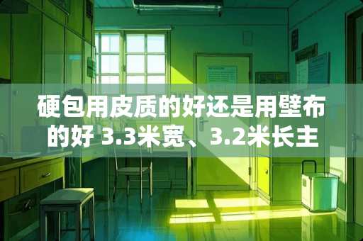 硬包用皮质的好还是用壁布的好 3.3米宽、3.2米长主卧怎么装修，想放个1.8米的床