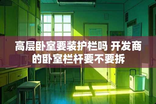 高层卧室要装护栏吗 开发商的卧室栏杆要不要拆