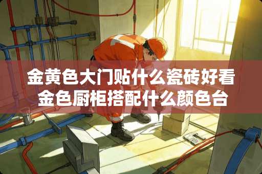 金黄色大门贴什么瓷砖好看 金色厨柜搭配什么颜色台面瓷砖比较好看