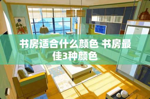 书房适合什么颜色 书房最佳3种颜色