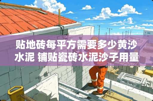 贴地砖每平方需要多少黄沙水泥 铺贴瓷砖水泥沙子用量