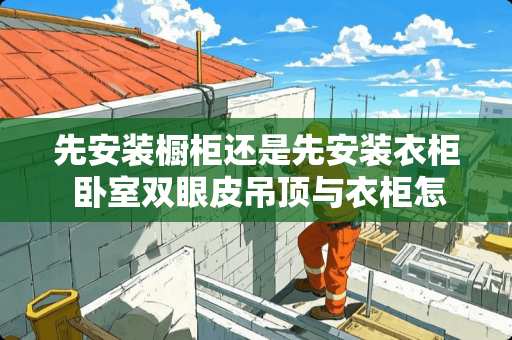 先安装橱柜还是先安装衣柜 卧室双眼皮吊顶与衣柜怎么衔接