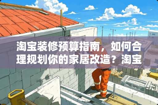 淘宝装修预算指南，如何合理规划你的家居改造？淘宝装修要多少钱