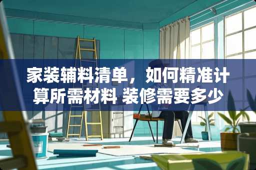 家装辅料清单，如何精准计算所需材料 装修需要多少辅料