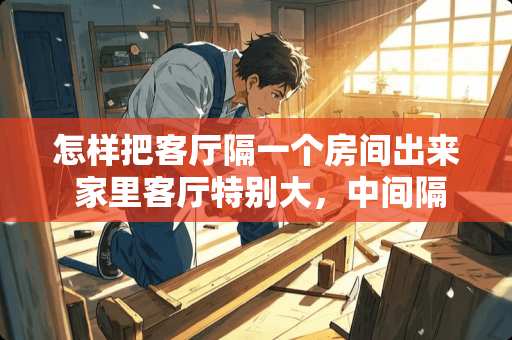 怎样把客厅隔一个房间出来 家里客厅特别大，中间隔开想做成两间屋子，有什么好的建议