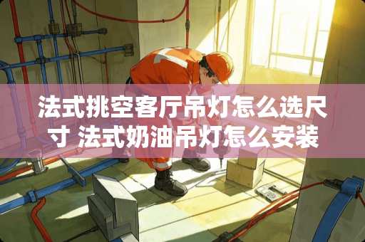 法式挑空客厅吊灯怎么选尺寸 法式奶油吊灯怎么安装