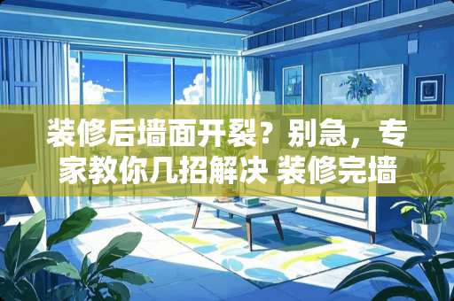 装修后墙面开裂?别急,专家教你几招解决 装修完墙面开裂怎么办 装修后墙面开裂?别急,专家教你几招解决 装修完墙面开裂怎么办