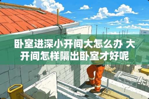 卧室进深小开间大怎么办 大开间怎样隔出卧室才好呢