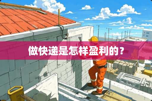 做快递是怎样盈利的？