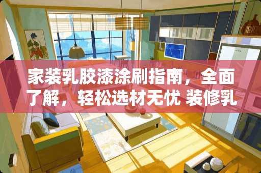 家装*胶漆涂刷指南，全面了解，轻松选材无忧 装修*胶漆要全刷吗