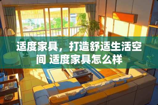 适度家具，打造舒适生活空间 适度家具怎么样