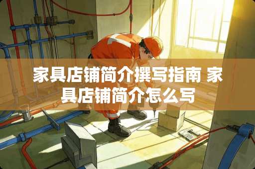 家具店铺简介撰写指南 家具店铺简介怎么写