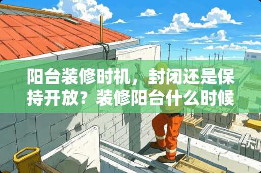 阳台装修时机，封闭还是保持开放？装修阳台什么时候封
