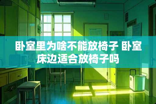卧室里为啥不能放椅子 卧室床边适合放椅子吗
