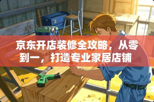 京东开店装修全攻略，从零到一，打造专业家居店铺 京东开店怎么装修教程