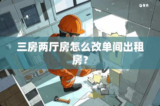 三房两厅房怎么改单间出租房？
