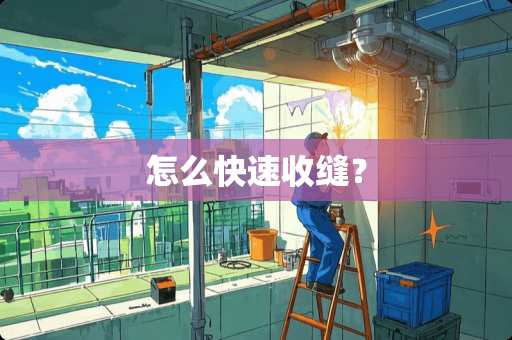 怎么快速收缝？