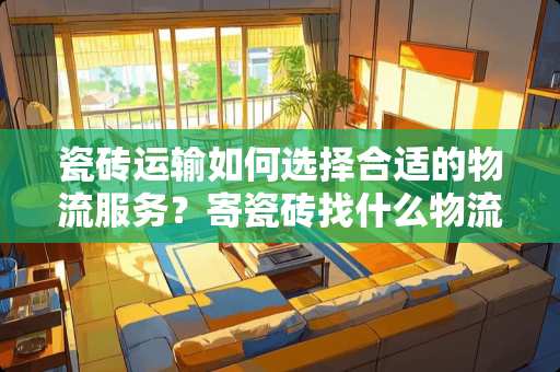 瓷砖运输如何选择合适的物流服务？寄瓷砖找什么物流好