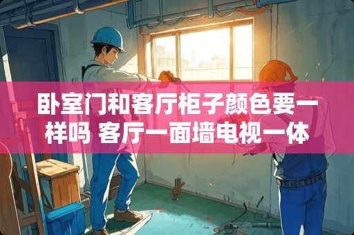 卧室门和客厅柜子颜色要一样吗 客厅一面墙电视一体柜刷什么颜色适合