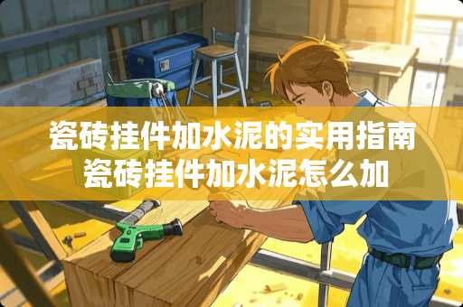 瓷砖挂件加水泥的实用指南 瓷砖挂件加水泥怎么加