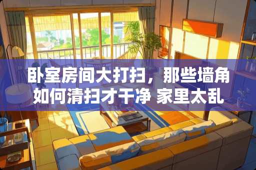 卧室房间大打扫，那些墙角如何清扫才干净 家里太乱了怎么收拾