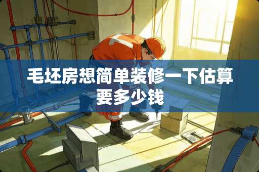 毛坯房想简单装修一下估算要多少钱